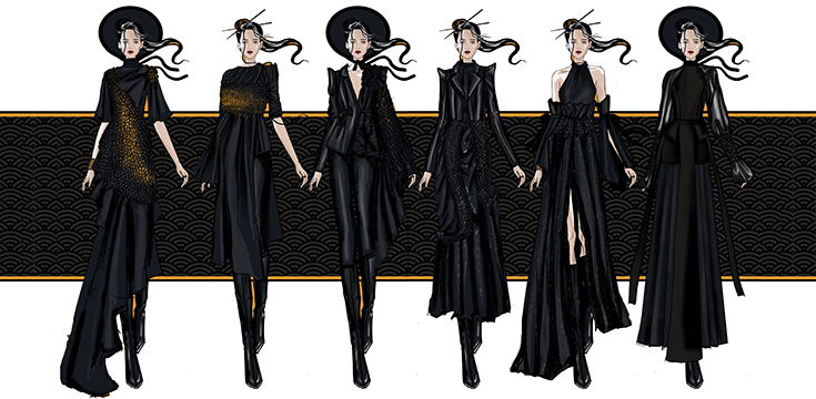 Xinyin Zhang Undefeated Graduate collection